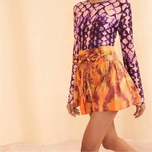 ULLA JOHNSON- orange shorts